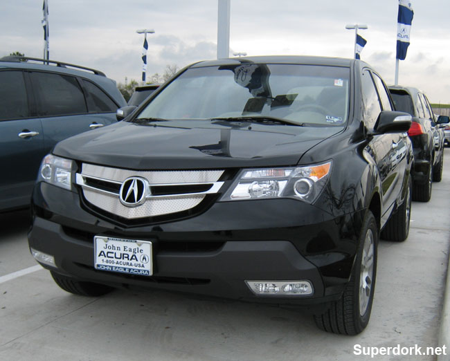 acura tl painted grill